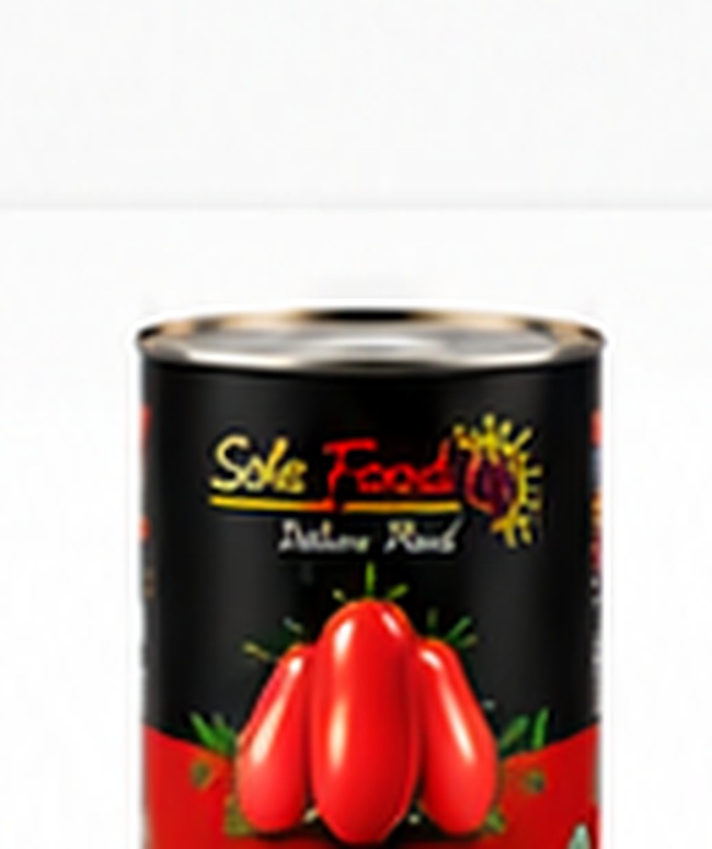 The true Italian peeled tomato